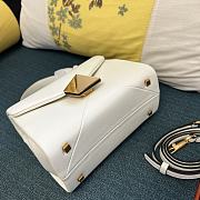 Valentino Garavani One Stud Top Handle White Bag 20x13x8.5cm - 4