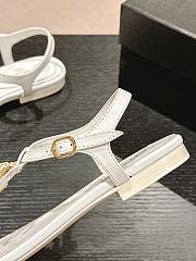 Chanel White Sandal 03 - 4