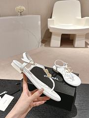 Chanel White Sandal 03 - 3