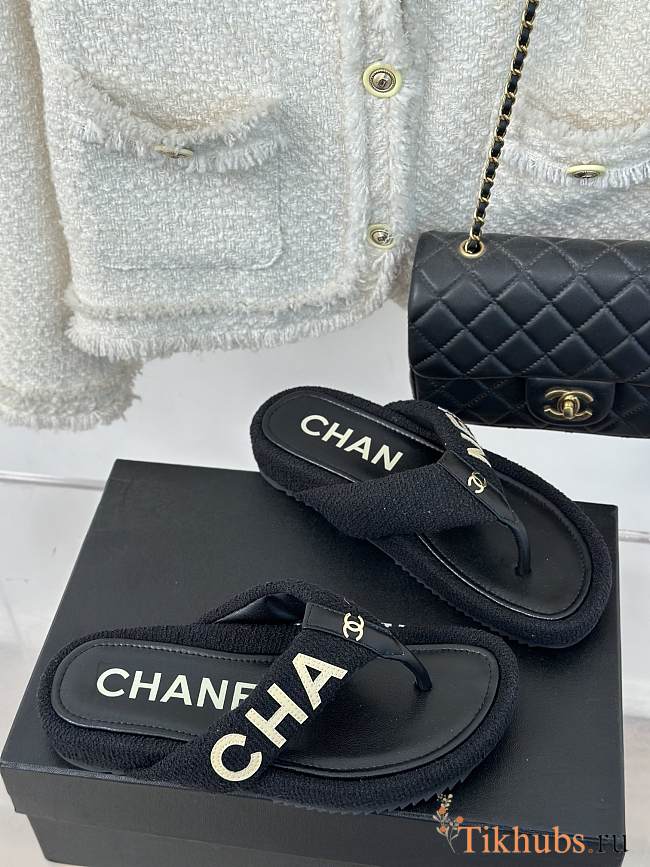 Chanel Black Slipper 05 - 1