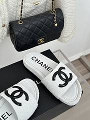 Chanel White Slides 05 - 2