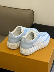 Louis Vuitton LV Groovy Platform Sneaker Light Blue - 4