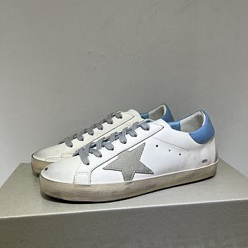 Golden Goose White Blue Sneaker