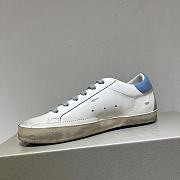 Golden Goose White Blue Sneaker - 3