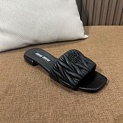 Miu Miu Black Slides - 3