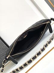 Chanel Hobo Black Caviar Bag 24.5x19x9cm - 4