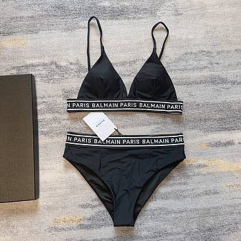 Balmain Black Bikini