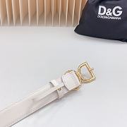 DG White Belt 02 3cm - 5