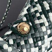 Bottega Veneta Mini Tosca Green White Bag 20x16.5x7cm - 5