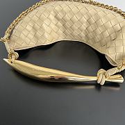 Bottega Veneta Sardine Top Handle Bag Beige 33x20x4cm - 2