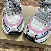 Balenciaga Silver Pink Sneaker - 3