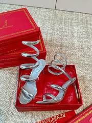 Rene Caovilla Silver Heel 10cm - 2