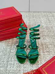 Rene Caovilla Green Heel 10cm - 4