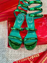 Rene Caovilla Green Heel 10cm - 2