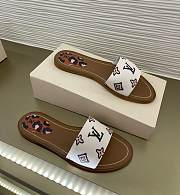 Louis Vuitton LV White Slides - 2