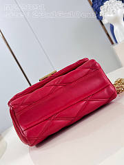 Louis Vuitton LV GO-14 MM Malletage Red 23 x 16 x 10 cm - 4