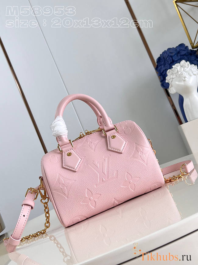 Louis Vuitton LV Speedy Bandoulière 20 Pink 20.5 x 13.5 x 12 cm - 1