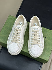 Gucci Women's Platform White Sneakers - 2