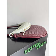 Bottega Veneta Medium Gemelli Barolo Glacier 36x10x25cm - 5