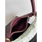 Bottega Veneta Medium Gemelli Barolo Glacier 36x10x25cm - 4