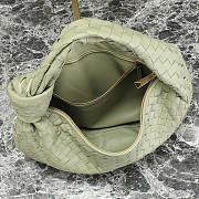 Bottega Veneta Small Jodie Intrecciato Leather Shoulder Bag Green 48x40x16cm  - 3