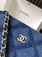 Chanel Denim Camera Bag 14.5x10.5x7cm - 4