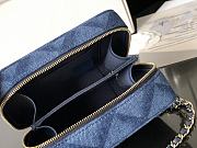 Chanel Denim Camera Bag 14.5x10.5x7cm - 3