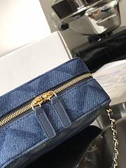 Chanel Denim Camera Bag 14.5x10.5x7cm - 2