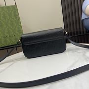 Gucci GG Super Mini Shoulder Bag Black 21x13.5x3cm - 6