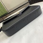 Gucci GG Super Mini Shoulder Bag Black 21x13.5x3cm - 5