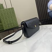 Gucci GG Super Mini Shoulder Bag Black 21x13.5x3cm - 4