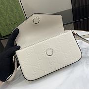 Gucci GG Super Mini Shoulder Bag White 21x13.5x3cm - 4