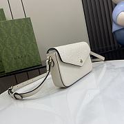 Gucci GG Super Mini Shoulder Bag White 21x13.5x3cm - 3