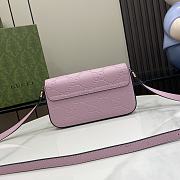 Gucci GG Super Mini Shoulder Bag Purple 21x13.5x3cm - 4