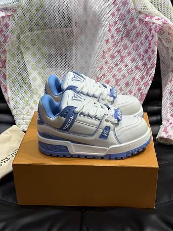 Louis Vuitton LV Trainer Maxi Sneaker Sky Blue