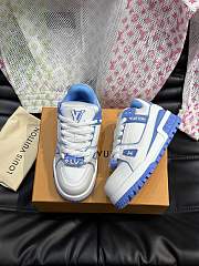 Louis Vuitton LV Trainer Maxi Sneaker Sky Blue - 3