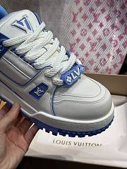 Louis Vuitton LV Trainer Maxi Sneaker Sky Blue - 2