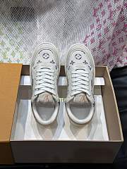 Louis Vuitton LV Stadium White Tweed Sneaker - 3