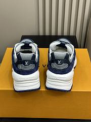 Louis Vuitton LV Run 55 Navy Blue Sneaker - 5