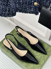 Gucci Signoria Ballet Flat Black - 1