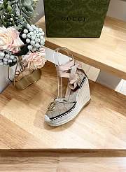 Gucci Matelasse Platform Espadrille - 3