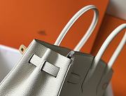 Hermes Birkin 30 Bag White Togo Gold 30cm - 6