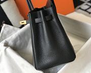 Hermes Birkin 30 Bag Black Togo Gold 30cm - 6