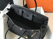 Hermes Birkin 30 Bag Black Togo Gold 30cm - 4