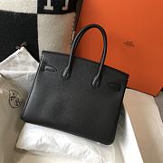 Hermes Birkin 30 Bag Black Togo Gold 30cm - 2