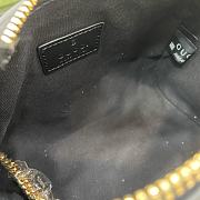 Gucci GG Super Mini Top Handle Bag Black 16x11x9cm - 4