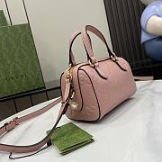 Gucci GG Super Mini Top Handle Bag Pink 16x11x9cm - 6