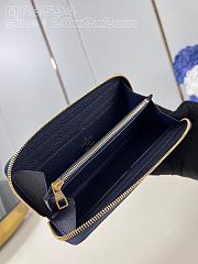 Louis Vuitton LV Clémence Wallet Navy Blue 20 x 9 x 2 cm - 3