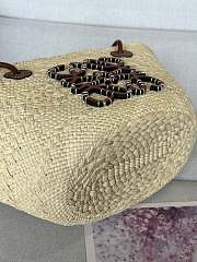 Loewe Tote Anagram Basket Raffia 34x19x15cm - 2