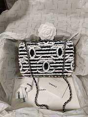 Chanel Small Flap Bag Sequins 13x21x8cm - 6